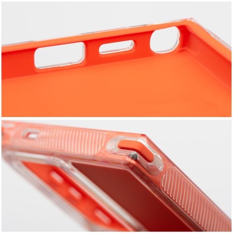 Futerał do Samsung S25 Matrix pomarańczowy