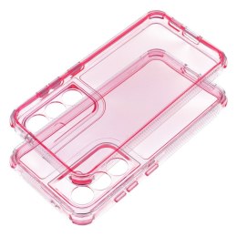 Futerał do Samsung S25 PLUS Matrix Clear pudrowy róż