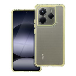 Futerał do Xiaomi Redmi NOTE 14 5G Matrix Clear żółty