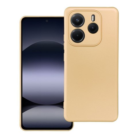 Futerał do Xiaomi Redmi NOTE 14 5G Metallic złoty