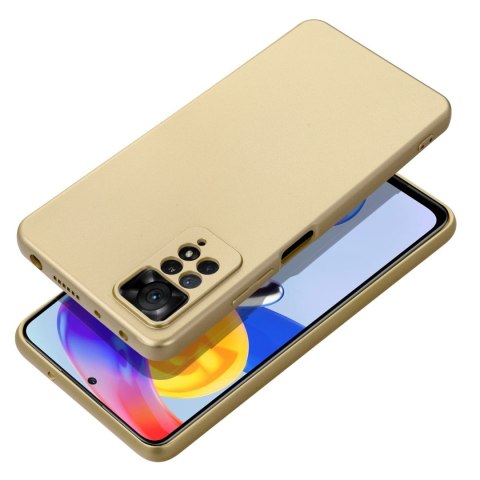 Futerał do Xiaomi Redmi NOTE 14 5G Metallic złoty
