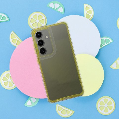 Futerał do Xiaomi Redmi NOTE 14 PRO 5G / 14 PRO PLUS 5G Matrix Clear żółty
