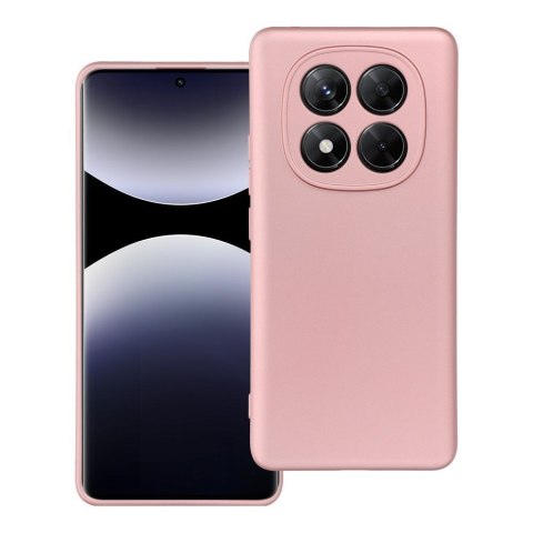 Futerał do Xiaomi Redmi NOTE 14 PRO 5G Metallic różowy