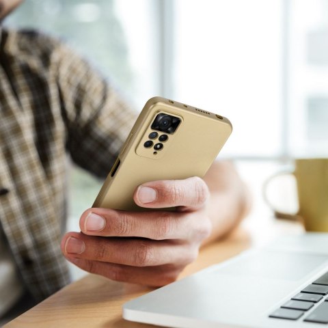 Futerał do Xiaomi Redmi NOTE 14 PRO PLUS 5G Metallic złoty