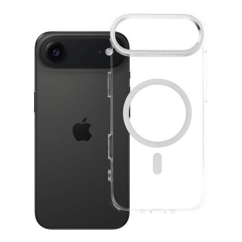 Futerał FRAME CLEAR HYBRID MAG COVER kompatybilny z MagSafe do IPHONE 17 Air transparentny