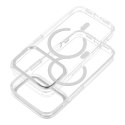 Futerał FRAME CLEAR HYBRID MAG COVER kompatybilny z MagSafe do IPHONE 17 Air transparentny