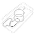 Futerał FRAME CLEAR HYBRID MAG COVER kompatybilny z MagSafe do MOTOROLA G86 transparentny
