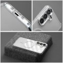 Futerał FRAME CLEAR HYBRID MAG COVER kompatybilny z MagSafe do SAMSUNG A37 transparentny