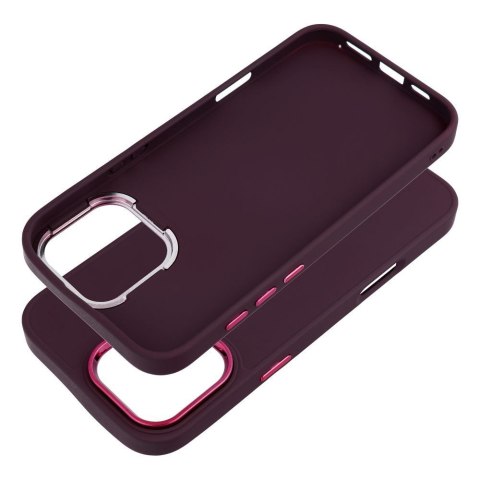 Futerał FRAME do IPHONE 16 Pro Max fioletowy
