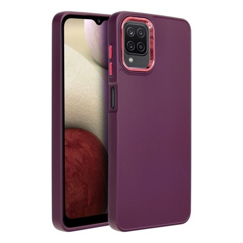 Futerał FRAME do SAMSUNG A12 / M12 fioletowy