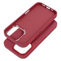 Futerał FRAME MAG COVER kompatybilny z MagSafe do IPHONE 11 magenta