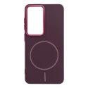 Futerał FRAME MAG COVER kompatybilny z MagSafe do SAMSUNG S26 fioletowy