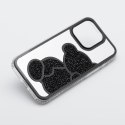 Futerał TEDDY BEAR do IPHONE 12 / 12 PRO czarny