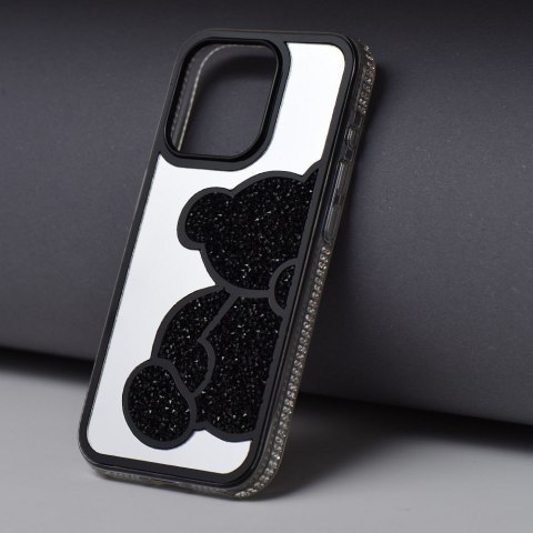 Futerał TEDDY BEAR do IPHONE 15 Pro czarny