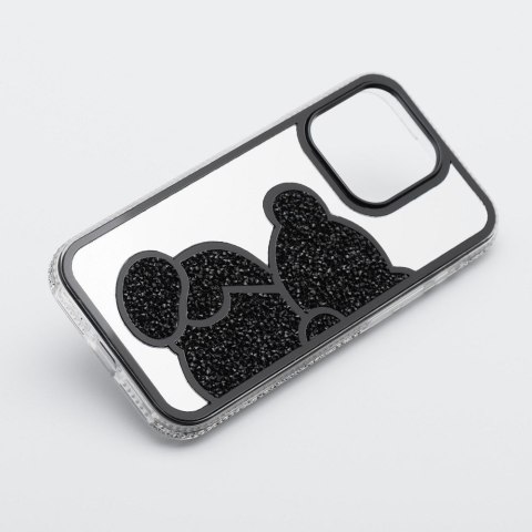 Futerał TEDDY BEAR do IPHONE 15 Pro czarny