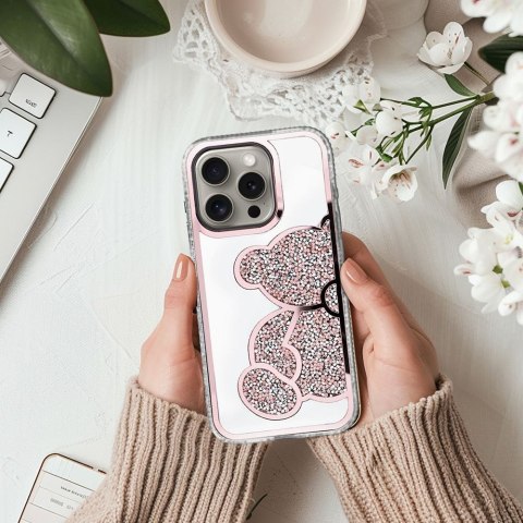 Futerał TEDDY BEAR do IPHONE 17 Pro różowy