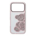 Futerał TEDDY BEAR do IPHONE 17 Pro różowy