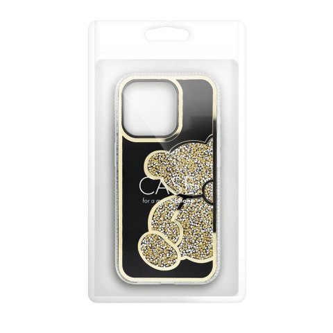 Futerał TEDDY BEAR do IPHONE 17 Pro złoty