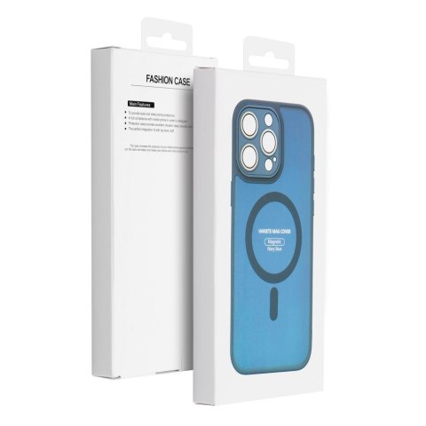Futerał VARIETE MAG COVER kompatybilny z MagSafe do XIAOMI Redmi Note 15 Pro 4G granatowy