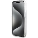 GUESS futerał do IPHONE 15 Pro GUHCP15LH4PSEGK (4G Gold Stripe) czarny