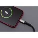 Kabel USB A do Lightning Forcell F-Energy 2,4A 12W Cafule 2 m C257 czarny