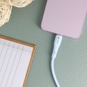 Kabel USB A do Lightning Forcell F-Energy 2,4A 12W Silicone 1 m C343 niebieski