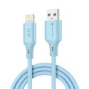 Kabel USB A do Lightning Forcell F-Energy 2,4A 12W Silicone 1 m C343 niebieski