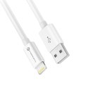 Kabel USB A do Lightning Forcell F-Energy MFi 2,4A 12W 1 m C703 biały
