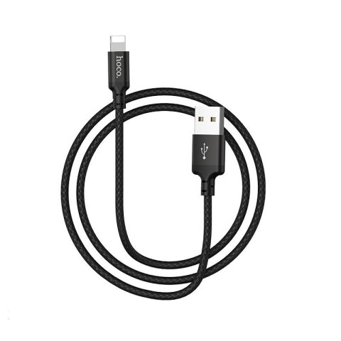 Kabel USB A do Lightning Hoco 1 m X14 czarny