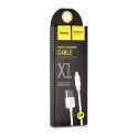 Kabel USB A do Lightning Hoco 2,1A 1 m X1 biały