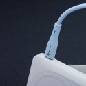 Kabel USB A do Micro USB Forcell F-Energy QC3.0 2,4A 18W Silicone 1 m C341 niebieski