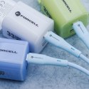 Kabel USB A do Micro USB Forcell F-Energy QC3.0 2,4A 18W Silicone 1 m C341 niebieski