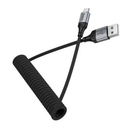 Kabel USB A do Micro USB Hoco 2,4A 1,5 m X121 czarny