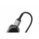 Kabel USB A do USB C Forcell F-Energy QC4.0 3A 66W Cafule 3 m C256 czarny
