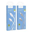 Kabel USB A do USB C Hoco 3A 1 m X107 szary