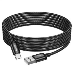 Kabel USB A do USB C Hoco 3A 3 m X91 czarny