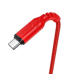 Kabel USB A do USB C Hoco QC 3A 1 m X59 czerwony
