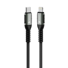 Kabel USB C do Lightning Forcell F-Energy PD 3A 27W Cafule 0,5 m C259 czarny