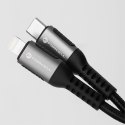 Kabel USB C do Lightning Forcell F-Energy PD 3A 27W Cafule 1,2 m C259 czarny