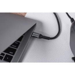 Kabel USB C do Lightning Forcell F-Energy PD 3A 27W Cafule 3 m C259 czarny