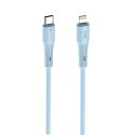 Kabel USB C do Lightning Forcell F-Energy PD 3A 27W Silicone 1 m C346 niebieski