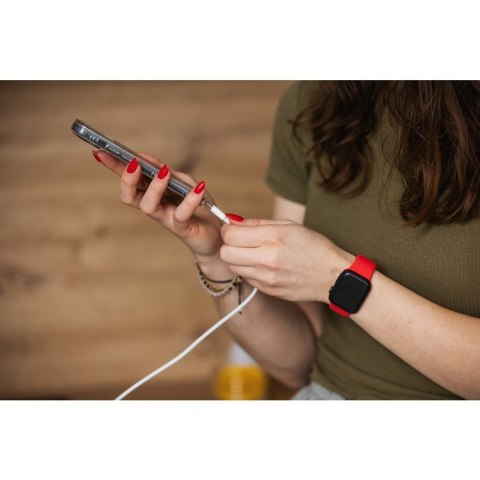 Kabel USB C do USB C Forcell F-Energy QC4.0 PD 3A 60W 0,25 m C338 biały