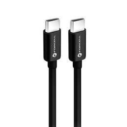 Kabel USB C do USB C Forcell F-Energy QC4.0 PD 3A 60W 0,25 m C338 czarny