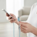 Kabel USB C do USB C Forcell F-Energy QC4.0 PD 3A 60W Silicone 1 m C344 niebieski