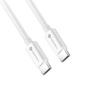 Kabel USB C do USB C Forcell F-Energy QC4.0 PD 5A 100W 1 m C339 biały