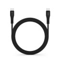 Kabel USB C do USB C Forcell F-Energy QC4.0 PD 5A 100W Silicone 1 m C347 czarny
