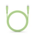 Kabel USB C do USB C Forcell F-Energy QC4.0 PD 5A 100W Silicone 1 m C347 zielony