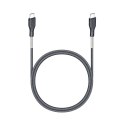 Kabel USB C do USB C Forcell F-Energy QC4.0 PD 5A 66W Carbon 1 m CB-02C czarny