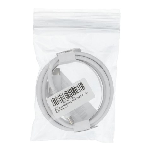 Kabel USB C do USB C Google 3A bulk biały