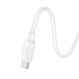 Kabel USB C do USB C Hoco PD 3A 60W 1 m X96 biały